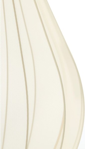 Lampadario beige con paralume in tessuto ø 38 cm Itela - Light & Living