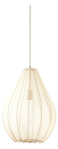 Lampadario beige con paralume in tessuto ø 38 cm Itela - Light & Living