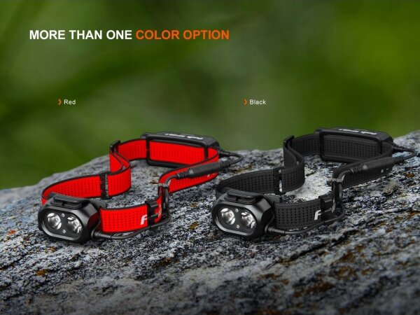 Fenix HP12RTABL - Lampada frontale LED dimmerabile e ricaricabile via USB, 4000 mAh, IP66, 1300 lm, 310 h, nera