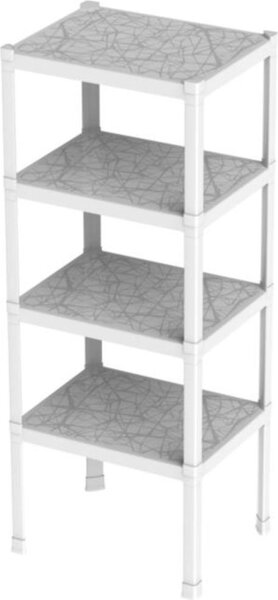 BAMA Scaffale PIANO 4, 75x60x187v cm