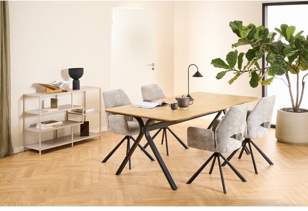 Libreria grigia 114x78x35 cm Seaford – Actona