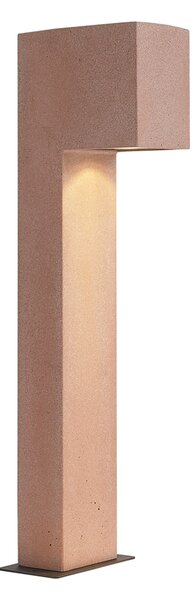 Lampione da esterno moderno terracotta 65cm IP44 - Pompei