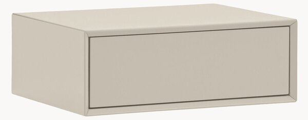 Comodino da parete in legno Platt