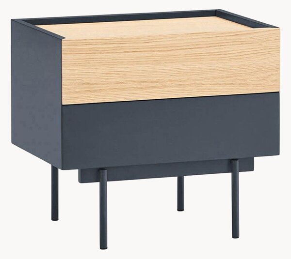 Comodino in legno con cassetti Otto