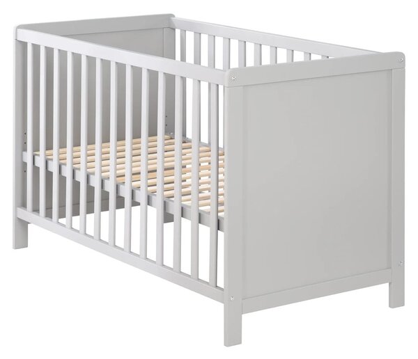 Lettino grigio/grigio tortora 60x120 cm Hamburg – Roba