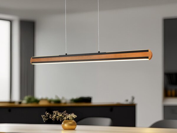 Lampada a sospensione a LED DEACON marrone Trio 326610232