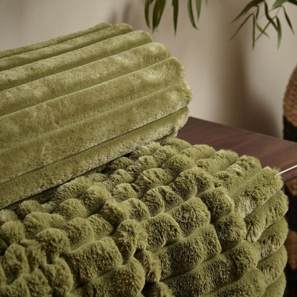 Coperta in micropile 130x170 cm Cosy Ribbed - Catherine Lansfield