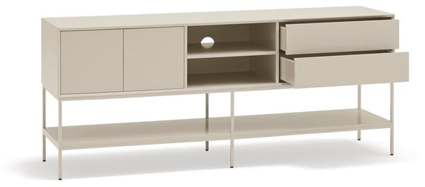 Mobile TV color crema 175x74x45 cm Platt – Teulat