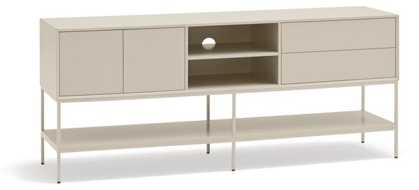 Mobile TV color crema 175x74x45 cm Platt – Teulat