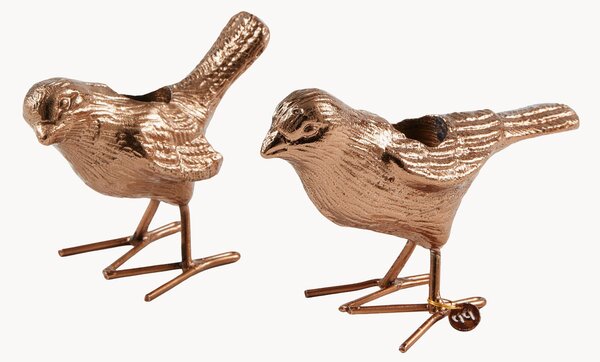 Set di 2 portacandele Flock of Birds
