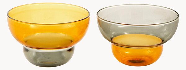 Set di 2 bicchieri in vetro Mizu Kiri