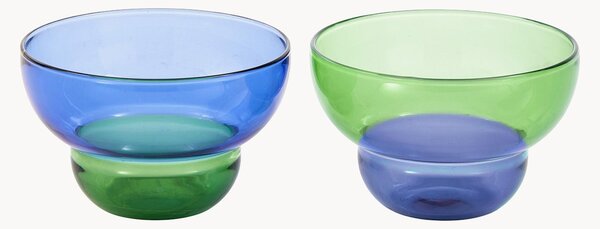 Set di 2 bicchieri in vetro Mizu Kiri