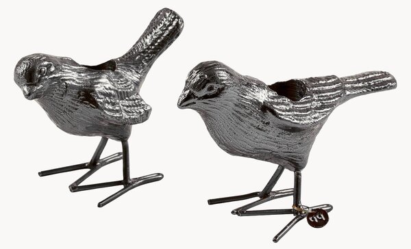Set di 2 portacandele Flock of Birds