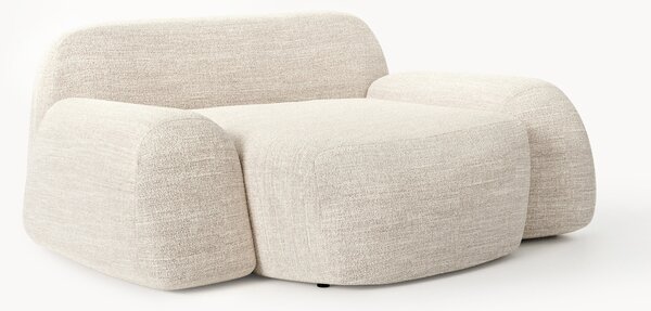 Poltrona lounge XL in bouclé Wolke