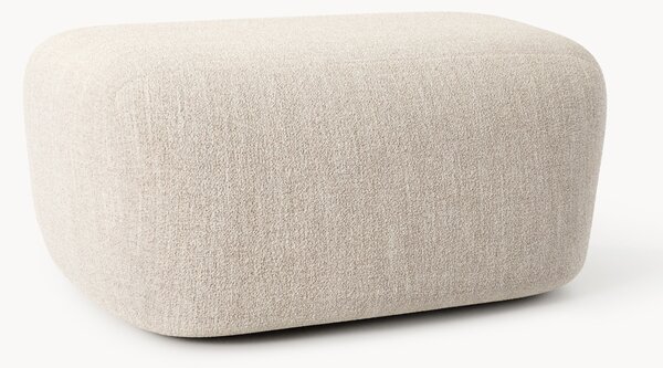 Pouf grande in bouclé Wolke