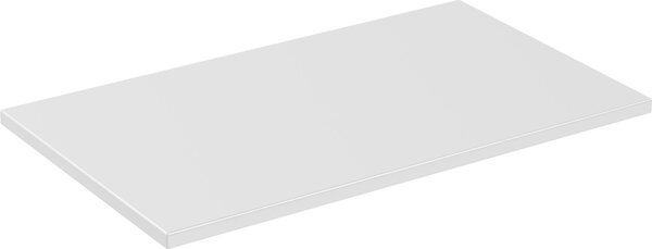 Piano Bagno Bianco 80 Cm Mdf Opaco Liscio Per Mobile Sottolavabo