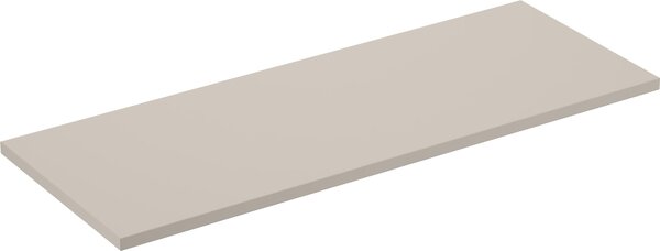 Piano Bagno 120 Cm Cashmere Opaco Pannello Laminato