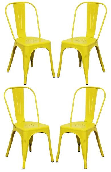 AGATHA - Set 4 sedie industrial