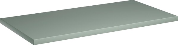 Piano Lavabo Da Bagno 80 Cm – Verde Opaco E Forma Moderna Per Interni Eleganti