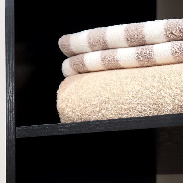 HOMCOM Armadio appendiabiti Armadio da Rangement Mobile Pannelli di Particelle Nero