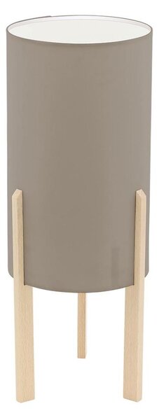 Eglo 97893 - Lampada da tavolo CAMPODINO 1xE27/60W/230V, altezza 400 mm, colore taupe