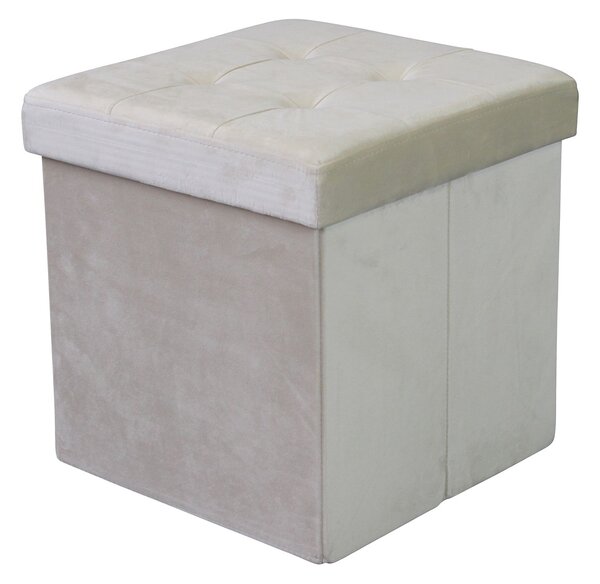 KATI - pouf quadrato in velluto