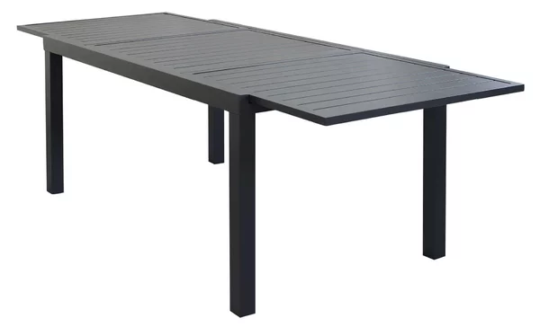 DEXTER - tavolo da giardino allungabile in alluminio da 160 x 90 cm