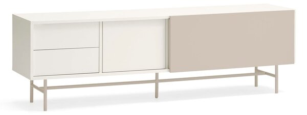 Tavolo TV beige/crema 180x56 cm Nube - Teulat