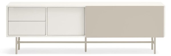 Tavolo TV beige/crema 180x56 cm Nube - Teulat
