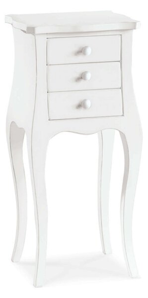 JUDD - mobile portatelefono in legno massello cm 34 x 31 x 72 h