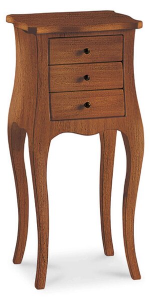 JUDD - mobile portatelefono in legno massello cm 34 x 31 x 72 h