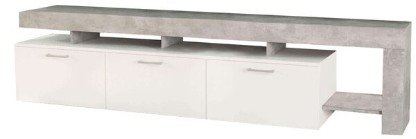 TOKE - porta tv di design con 3 cassetti