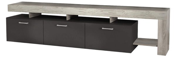 TOKE - porta tv di design con 3 cassetti