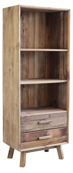 PINUS - libreria con 2 cassetti e 3 ripiani