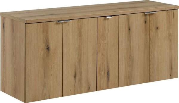 Mobile Bagno 140 Cm Con Piano E Spazio Per Due Lavabi
