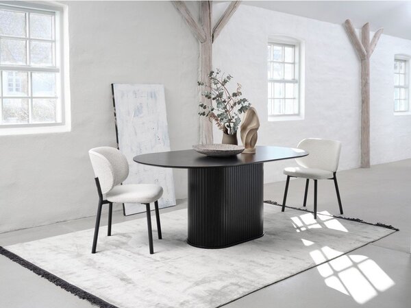 Sedie da pranzo bianche in un set di 2 Swan - Unique Furniture