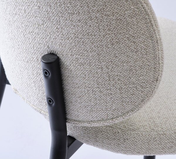 Sedie da pranzo bianche in un set di 2 Swan - Unique Furniture