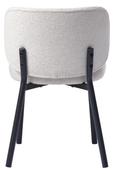 Sedie da pranzo bianche in un set di 2 Swan - Unique Furniture