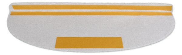 Gradini bianchi e neri in set da 16 pezzi 20x65 cm Golden Marble - Vitaus