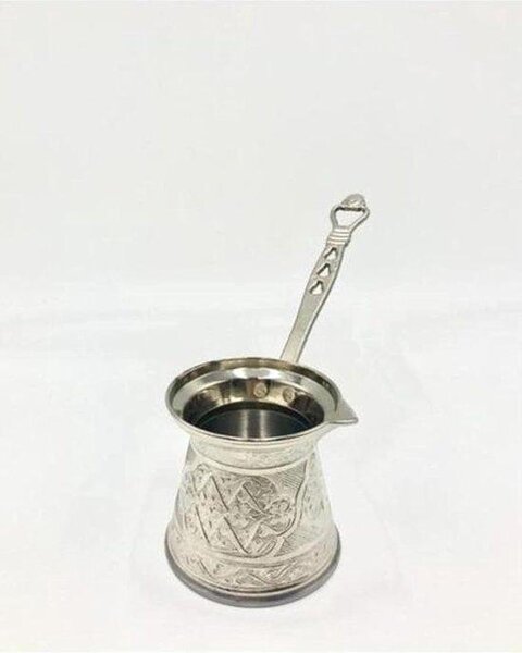 Caffettiera turca per 4 persone, 200 ml, in rame, realizzata a mano, decorativa, accessorio da regalo