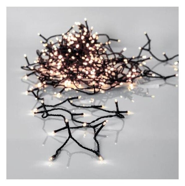 Eglo 410832 - Catena di luci LED per esterni CRISPY ICE, 360 LED, 25,6 m, IP44, bianco freddo