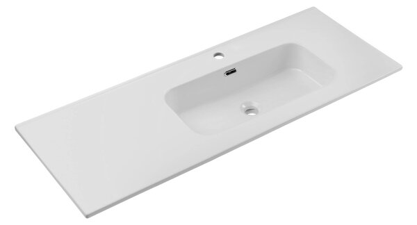 Comad mobili lavabo GO 2, 120 cm, bianco, Vetroceramica