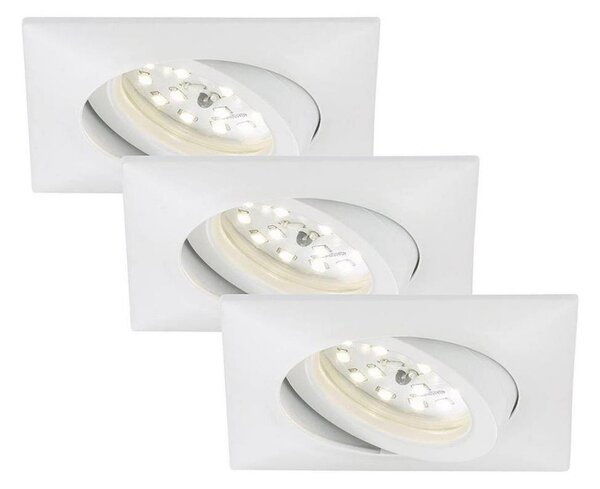 Briloner 7210-036 - SET 3x Lampada LED da incasso ATTACH LED/5W/230V IP23 bianco