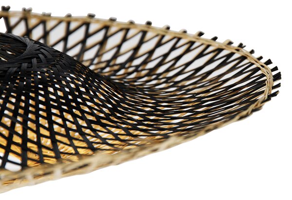 Lampada a sospensione orientale in bambù 50 cm - Rina