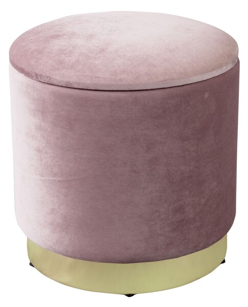 LARA - pouf rotondo in velluto
