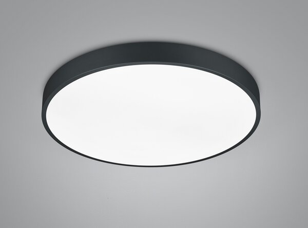 Plafond lampada da soffitto moderna da incasso LED WACO nero Trio 627415032