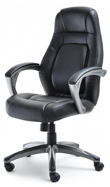 Sedia da ufficio VILDA - nero / grigio