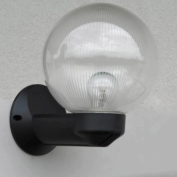 Palnas 116002-01 - Applique da esterno NADIR 1xE27/15W/230V IP44 trasparente