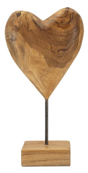 Scultura Dobu 20x12x37 cm in Teak Riciclato