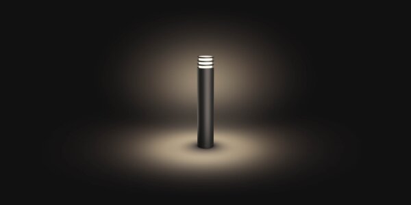 Philips - Lampada da esterno dimmerabile LED RGB Hue LUCCA 1xE27/8,1W/230V IP44
